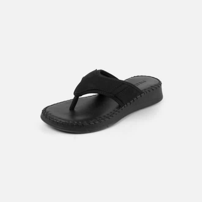 Mochi Women Black Casual Slippers (SKU: 44-800254-11-36)