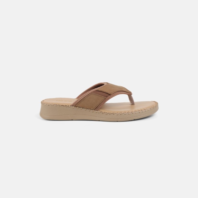 Mochi Women Beige Casual Slippers (SKU: 44-800254-20-36)