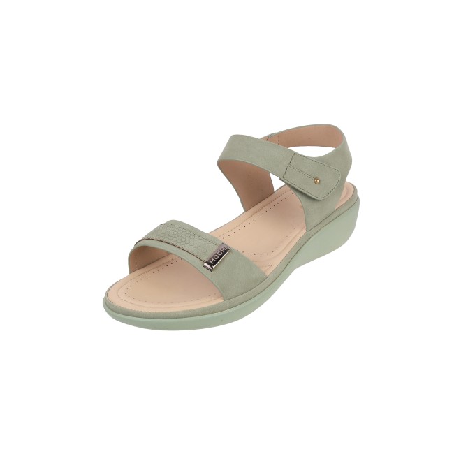 Mochi Women Green Casual Sandals (SKU: 44-900081-21-36)