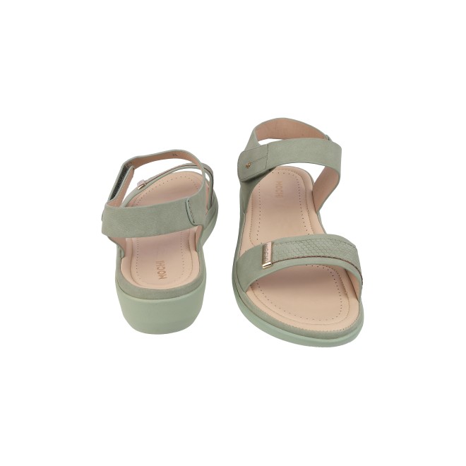 Mochi Women Green Casual Sandals (SKU: 44-900081-21-36)