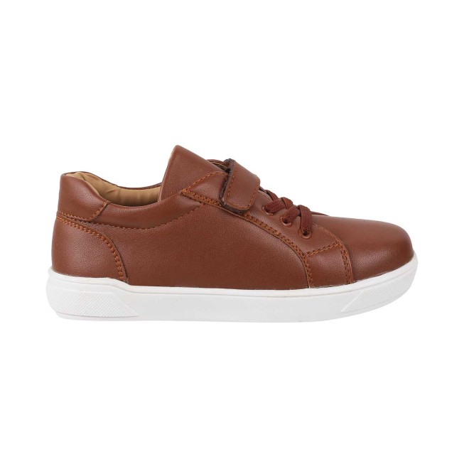 Mochi Boys Tan Casual Sneakers (SKU: 46-2-23-29)