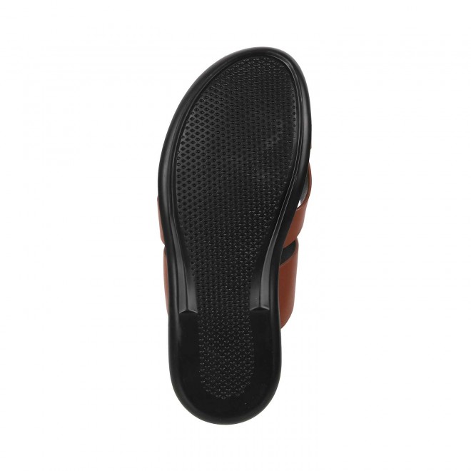 Mochi Boys Tan Casual Slippers (SKU: 47-25-23-33)