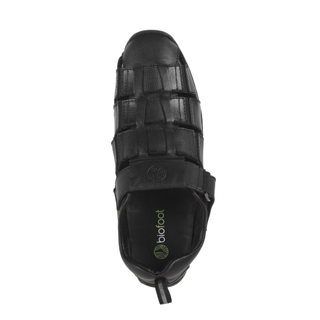 Biofoot Men Black Casual Sandals (SKU: 49-5-11-43)