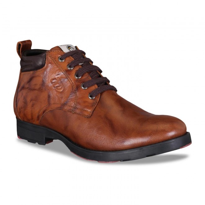 ID Men Tan Casual Boots