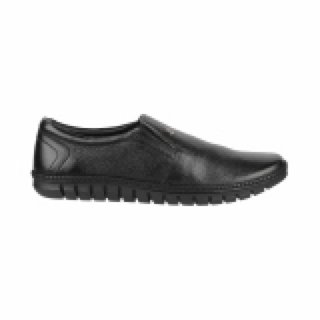 ID Men Black Formal Moccasin (SKU: 52-2071-11-40)