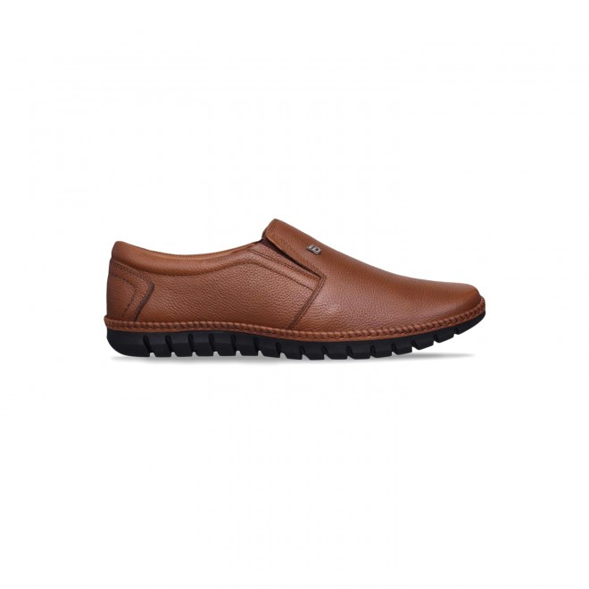 ID Men Tan Formal Moccasin (SKU: 52-2071-23-40)