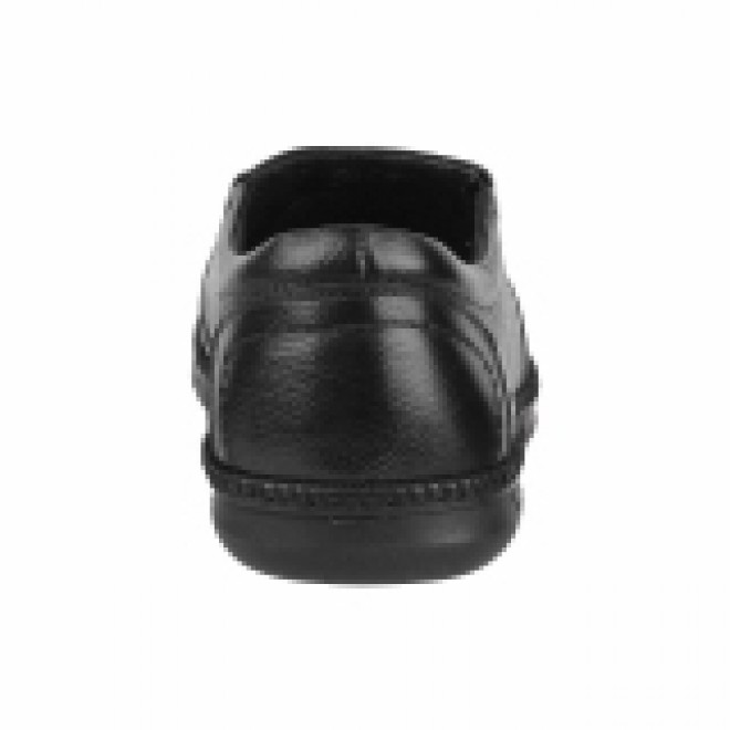 ID Men Black Formal Moccasin (SKU: 52-2071-11-40)