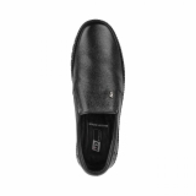 ID Men Black Formal Moccasin (SKU: 52-2071-11-40)