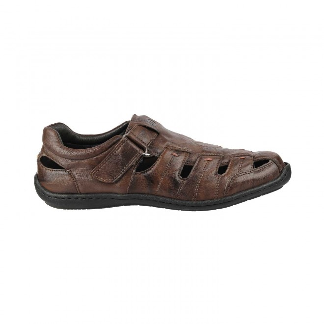 ID Men Brown Casual Sandals (SKU: 52-4033-12-40)