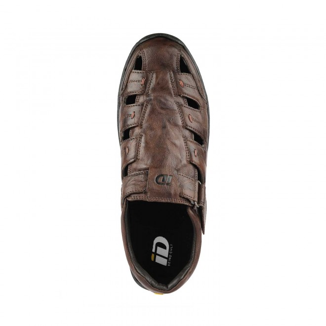 ID Men Brown Casual Sandals (SKU: 52-4033-12-40)