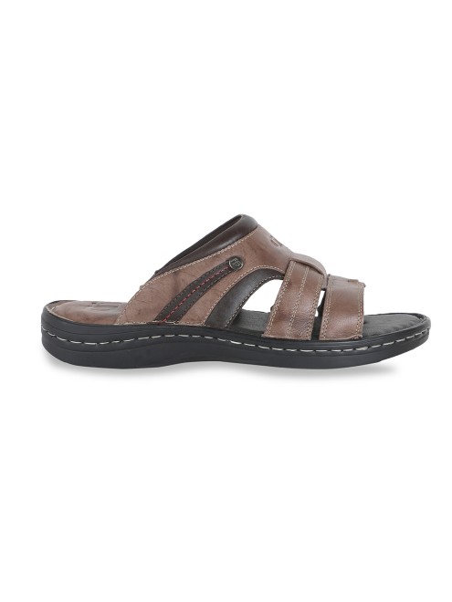 ID Men Brown Casual Slippers (SKU: 52-4048-12-40)