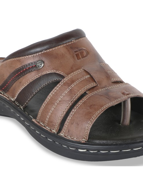ID Men Brown Casual Slippers (SKU: 52-4048-12-40)