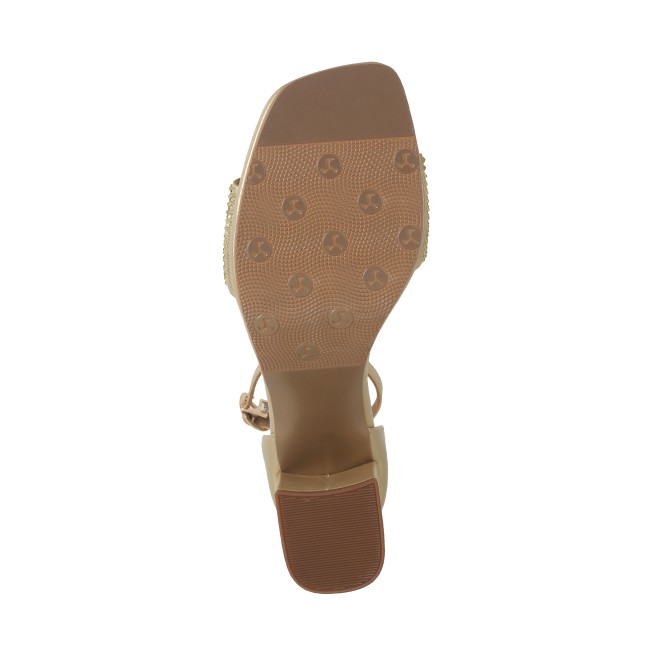 Haute Diva Women Gold Party Sandals (SKU: 54-181-15-36)
