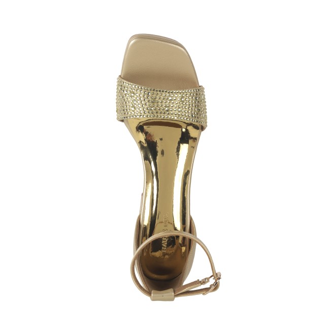 Haute Diva Women Gold Party Sandals (SKU: 54-181-15-36)