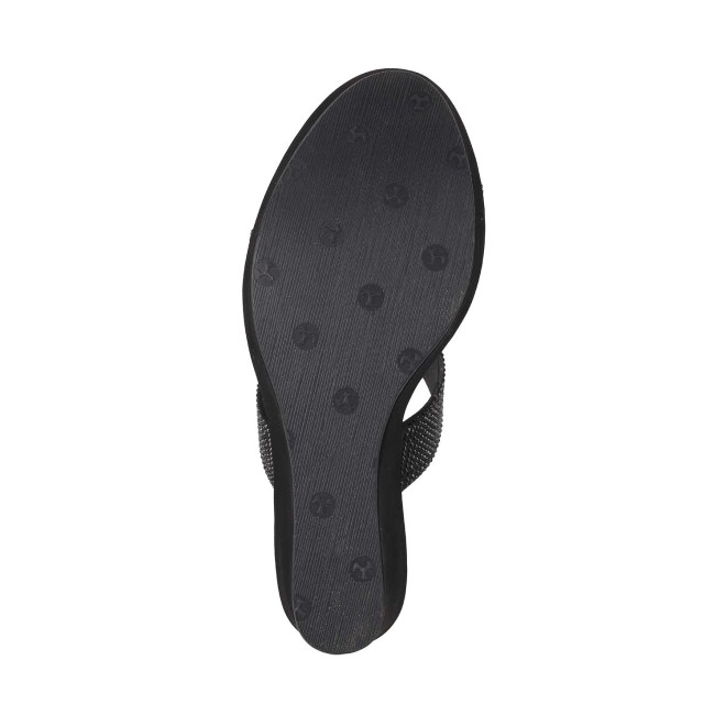 Haute Diva Women Black Party Sandals (SKU: 54-4901-11-36)