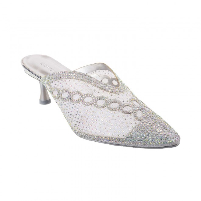 Haute Diva Women Silver Wedding Sandals (SKU: 54-84-27-36)