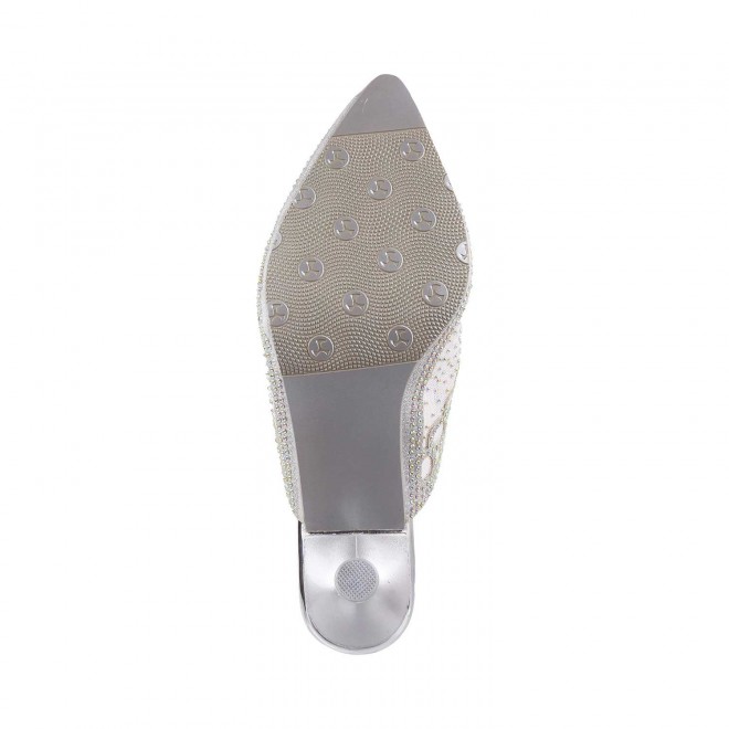 Haute Diva Women Silver Wedding Sandals (SKU: 54-84-27-36)