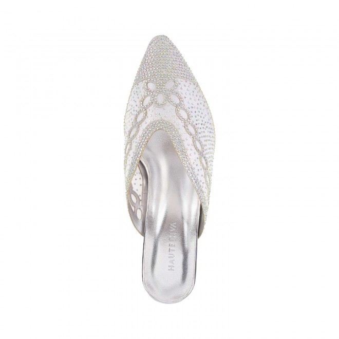Haute Diva Women Silver Wedding Sandals (SKU: 54-84-27-36)