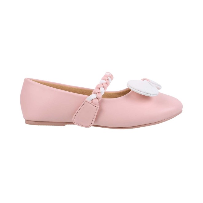 Mochi Girls Pink Casual Ballerinas (SKU: 56-28-24-29)