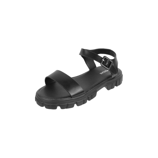 Mochi Girls Black Casual Sandals (SKU: 57-126-11-34)