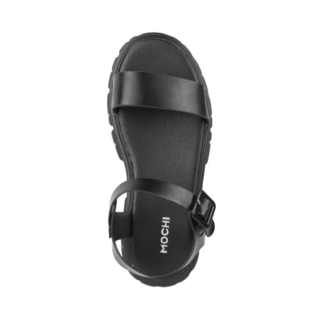 Mochi Girls Black Casual Sandals (SKU: 57-126-11-34)