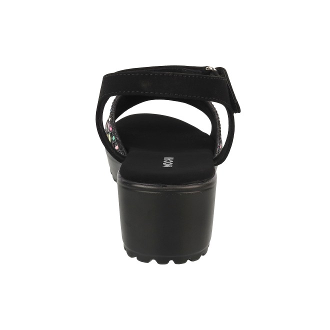 Mochi Girls Black Casual Sandals (SKU: 57-60-11-32)