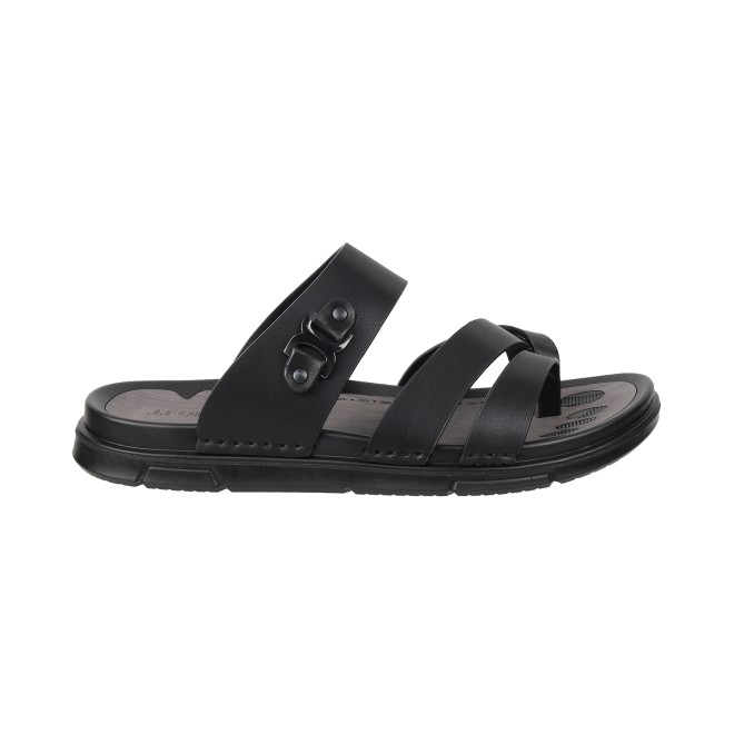 Mochi Men Black Casual Slippers (SKU: 60-1-11-40)