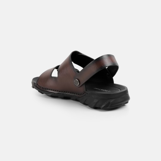 J.Fontini Men Brown Casual Slippers (SKU: 60-101-12-40)