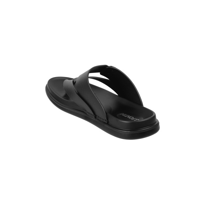 Mochi Men Black Casual Slippers (SKU: 60-102-11-40)