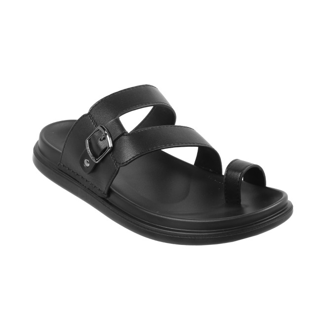 Mochi Men Black Casual Slippers (SKU: 60-1151-11-43)