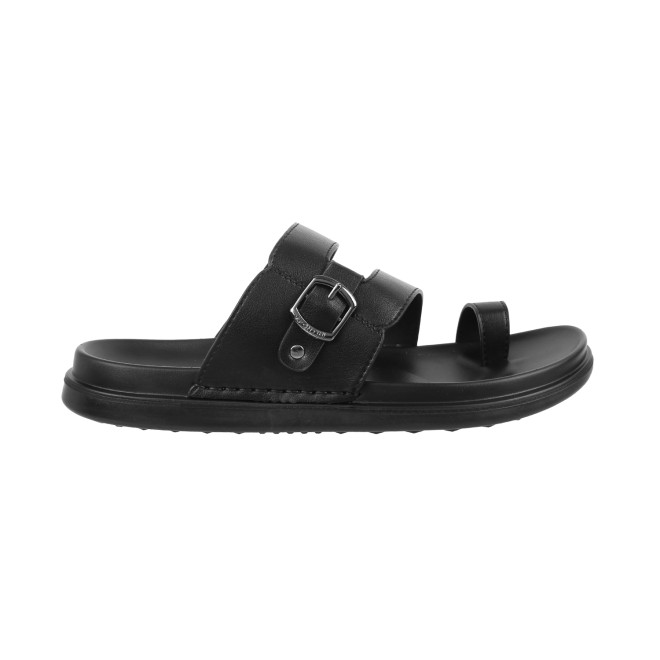 Mochi Men Black Casual Slippers (SKU: 60-1151-11-43)