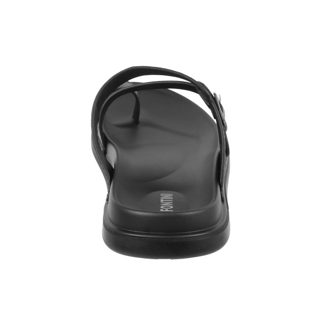 Mochi Men Black Casual Slippers (SKU: 60-1151-11-43)