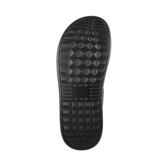 Mochi Men Black Casual Slippers (SKU: 60-1151-11-43)