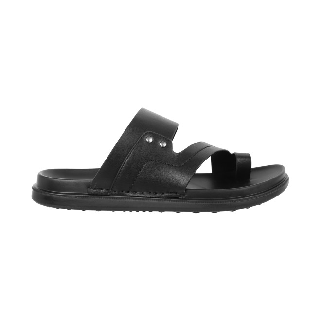 Mochi Men Black Casual Slippers (SKU: 60-1152-11-40)