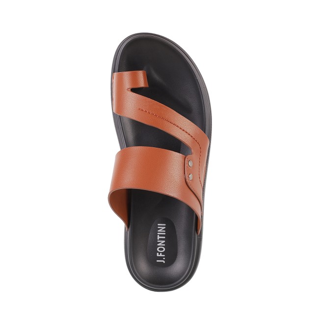 Mochi Men Tan Casual Slippers (SKU: 60-1152-23-40)