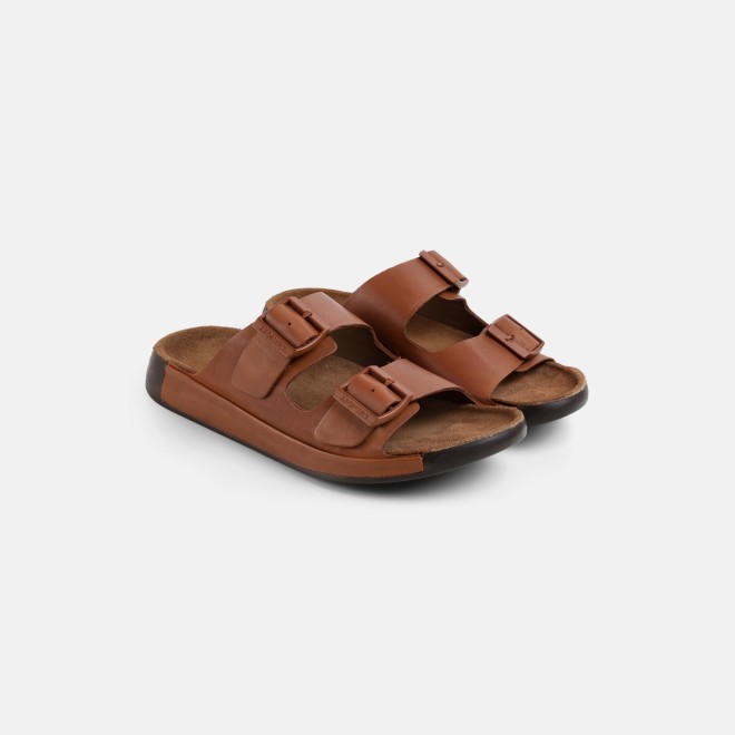 J.Fontini Men Tan Casual Slippers (SKU: 60-118-23-40)