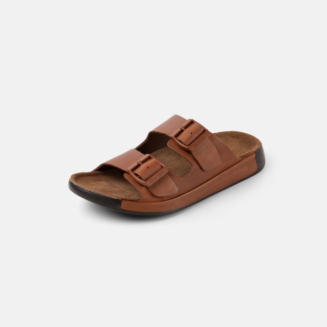 J.Fontini Men Tan Casual Slippers (SKU: 60-118-23-40)
