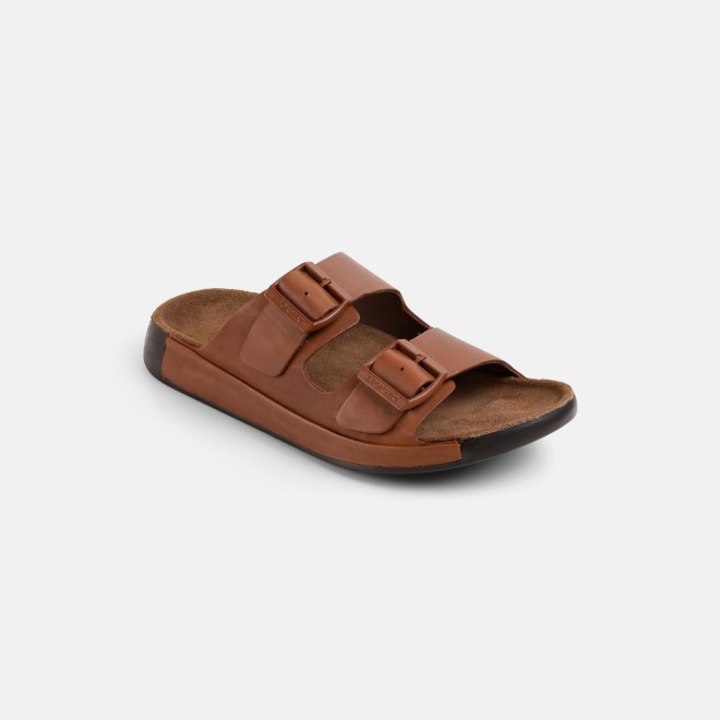 J.Fontini Men Tan Casual Slippers (SKU: 60-118-23-40)