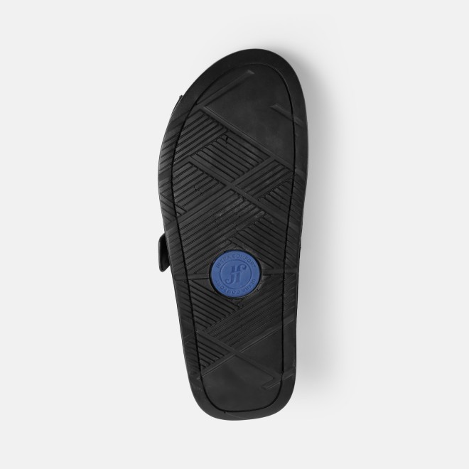 J.Fontini Men Black Casual Slippers (SKU: 60-118-11-40) J.Fontini Men Black Casual Slippers (SKU: 60-118-11-40)