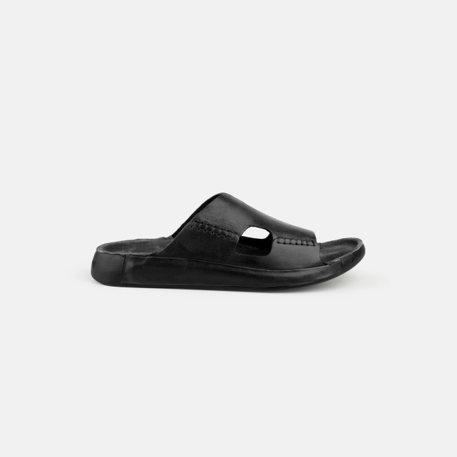 J.Fontini Men Black Casual Slippers (SKU: 60-123-11-41)