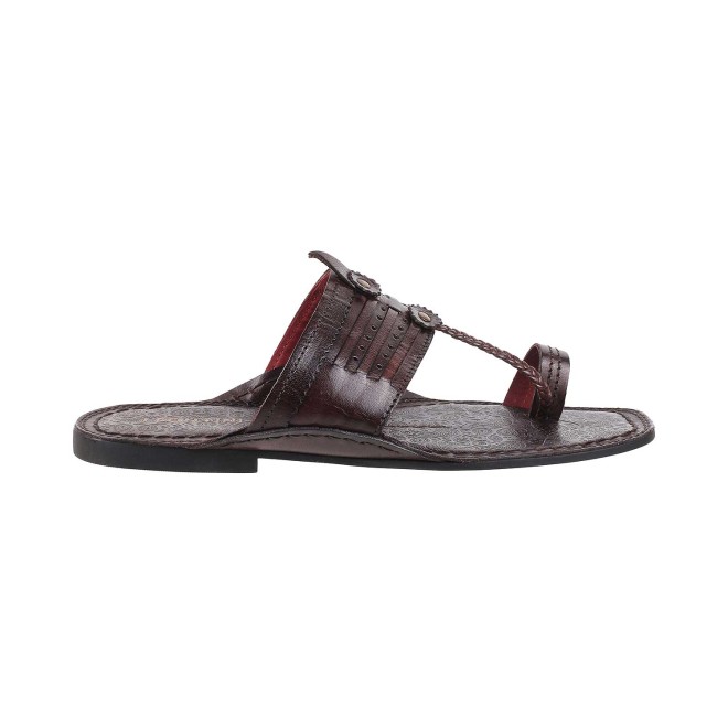 Mochi Men Wine Ethnic Kolhapuris (SKU: 60-1422-58-41)