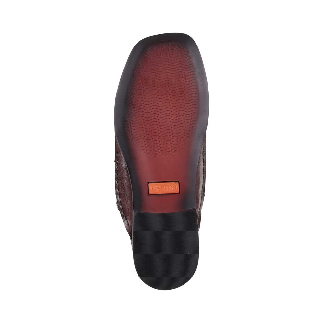 Mochi Men Wine Ethnic Kolhapuris (SKU: 60-1422-58-41)