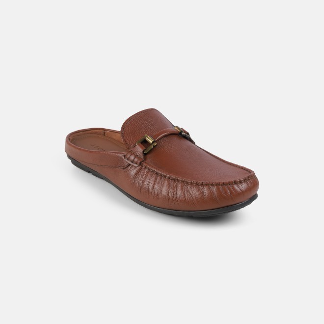 J.Fontini Men Tan Casual Slip Ons (SKU: 60-147-23-40)