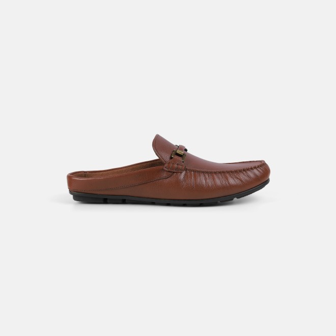 J.Fontini Men Tan Casual Slip Ons (SKU: 60-147-23-40)