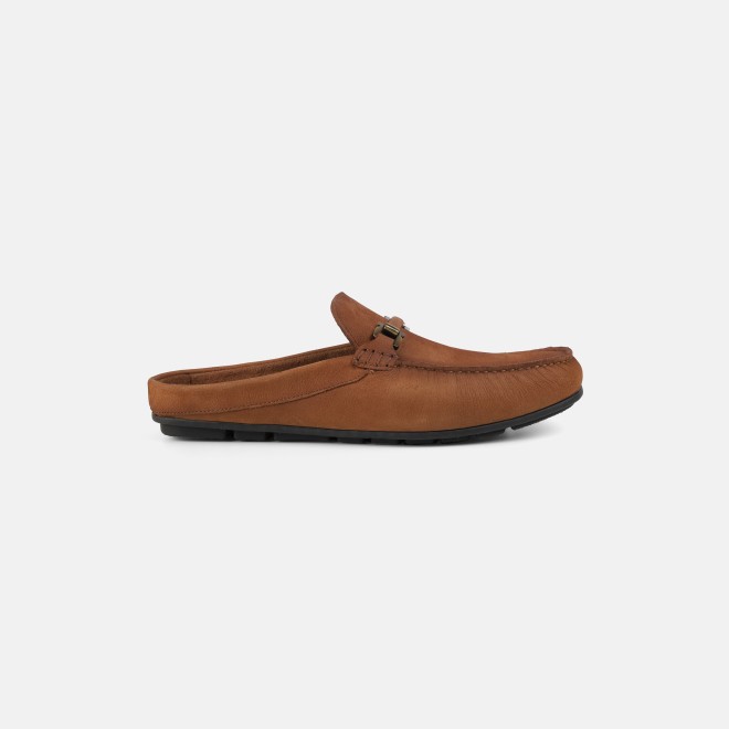 J.Fontini Men Tan-suede Casual Slip Ons (SKU: 60-147-38-40)