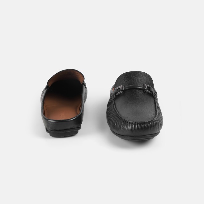 J.Fontini Men Black Casual Slip Ons (SKU: 60-147-11-40)