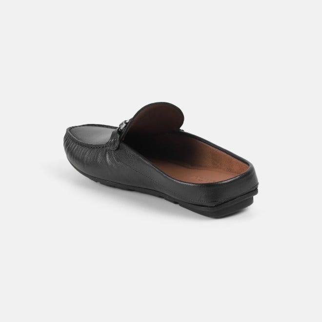 J.Fontini Men Black Casual Slip Ons (SKU: 60-147-11-40)