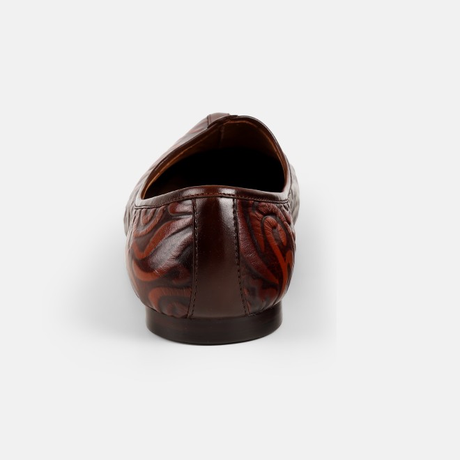 J.Fontini Men Tan Ethnic Jutis (SKU: 60-166-23-39)