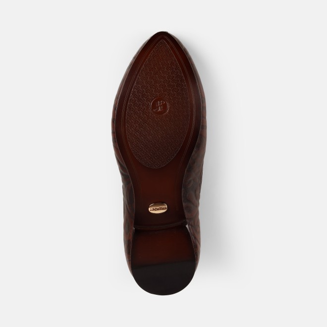 J.Fontini Men Brown Ethnic Jutis (SKU: 60-166-12-41)