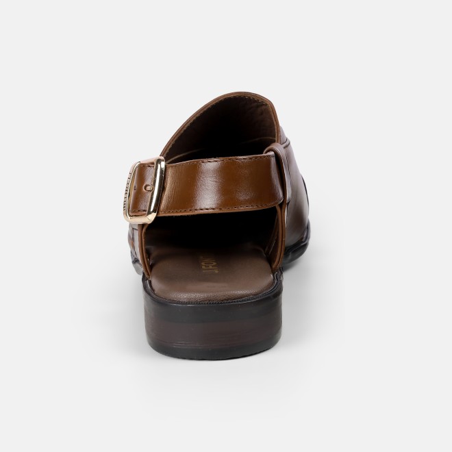 J.Fontini Men Tan Ethnic Sandals (SKU: 60-167-23-40)